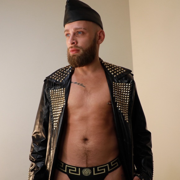 Other - Ron Tomson Studded Leather Jacket